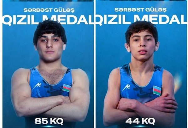 Azərbaycan güləşçiləri Rusiyada beynəlxalq turnirdə qızıl medal qazanıblar
