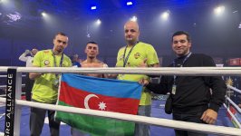 Soydaşımız peşəkar rinqdə növbəti qələbəsini qazanıb (FOTO)