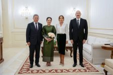 Prezident İlham Əliyev və Birinci xanım Mehriban Əliyevanın adından Kambocanın Baş naziri və Birinci xanımının şərəfinə rəsmi nahar verilib (FOTO)
