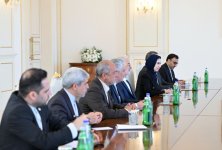 Prezident İlham Əliyev İranın daxili işlər nazirini qəbul edib (FOTO)