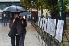 Sarayevoda mina qurbanlarına həsr olunmuş növbəti ekspozisiya keçirilib (FOTO)