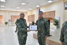 "Zabit heyətini təkmilləşdirmə kursu"nun növbəti buraxılış mərasimi keçirilib (FOTO)