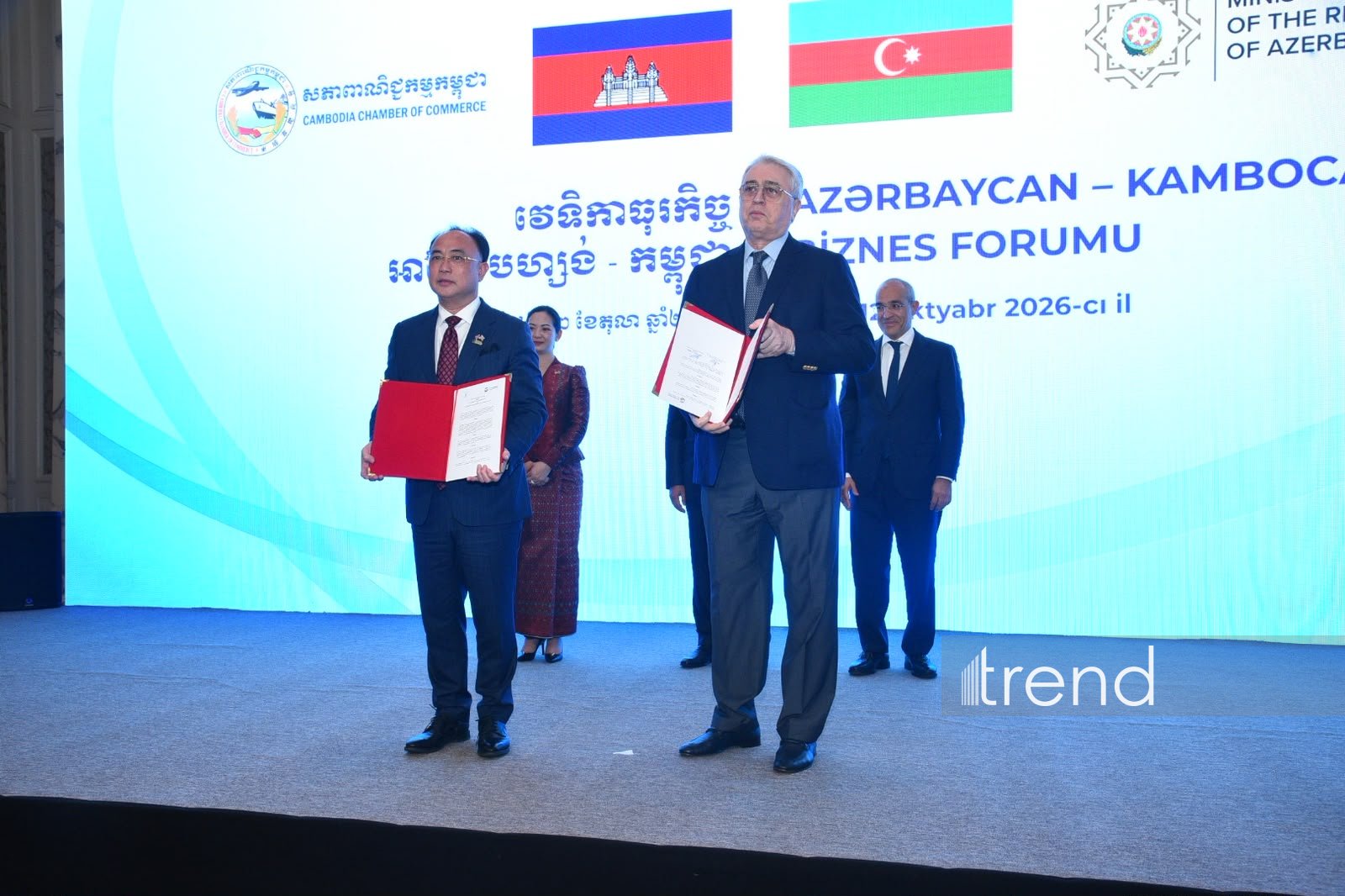 Bakıda Azərbaycan-Kamboca biznes forumu keçirilir (FOTO)