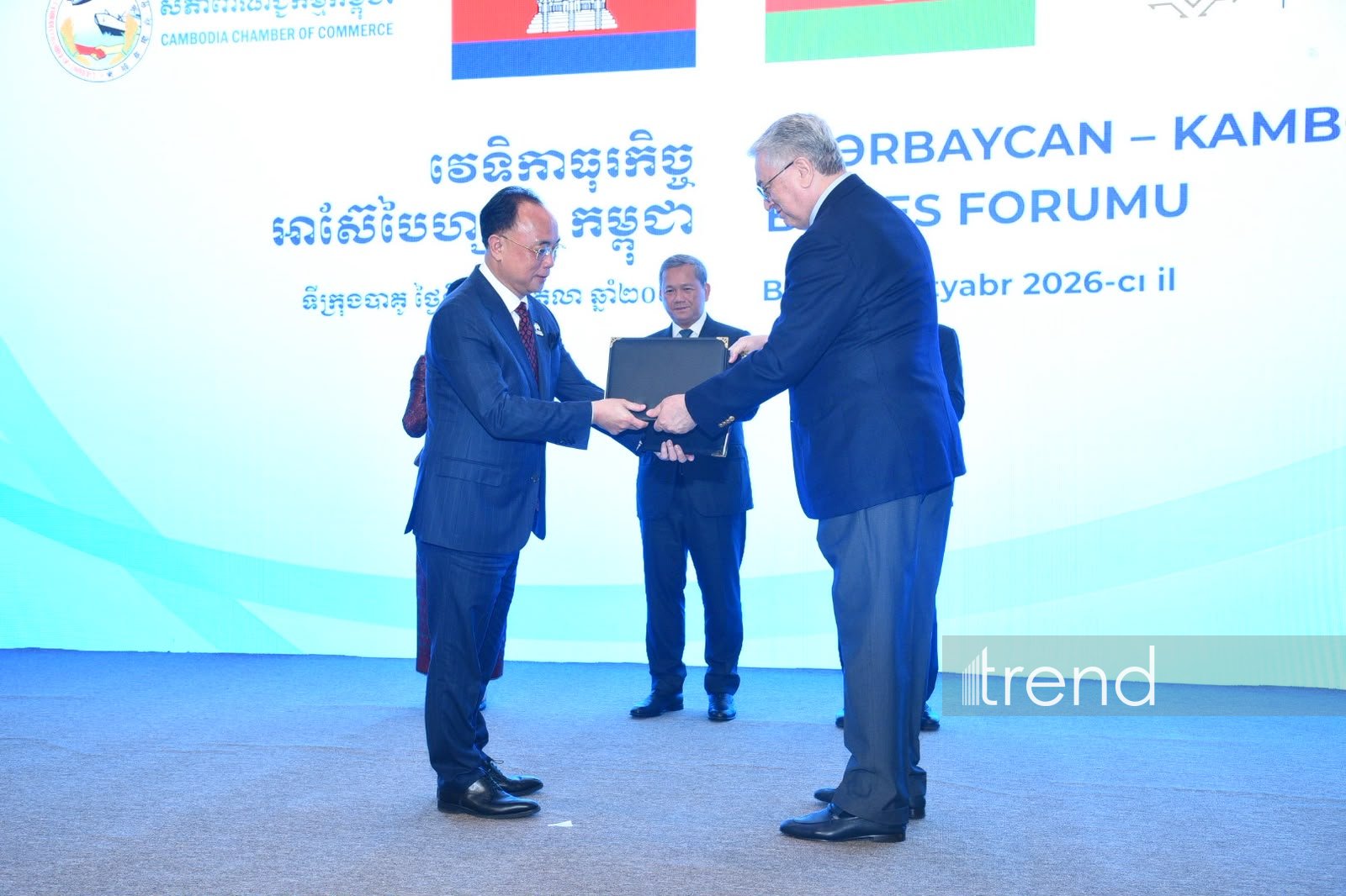 Bakıda Azərbaycan-Kamboca biznes forumu keçirilir (FOTO)