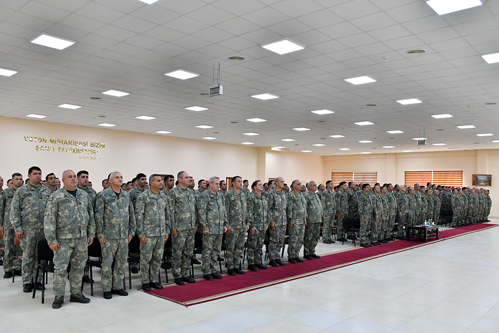 "Zabit heyətini təkmilləşdirmə kursu"nun növbəti buraxılış mərasimi keçirilib (FOTO)