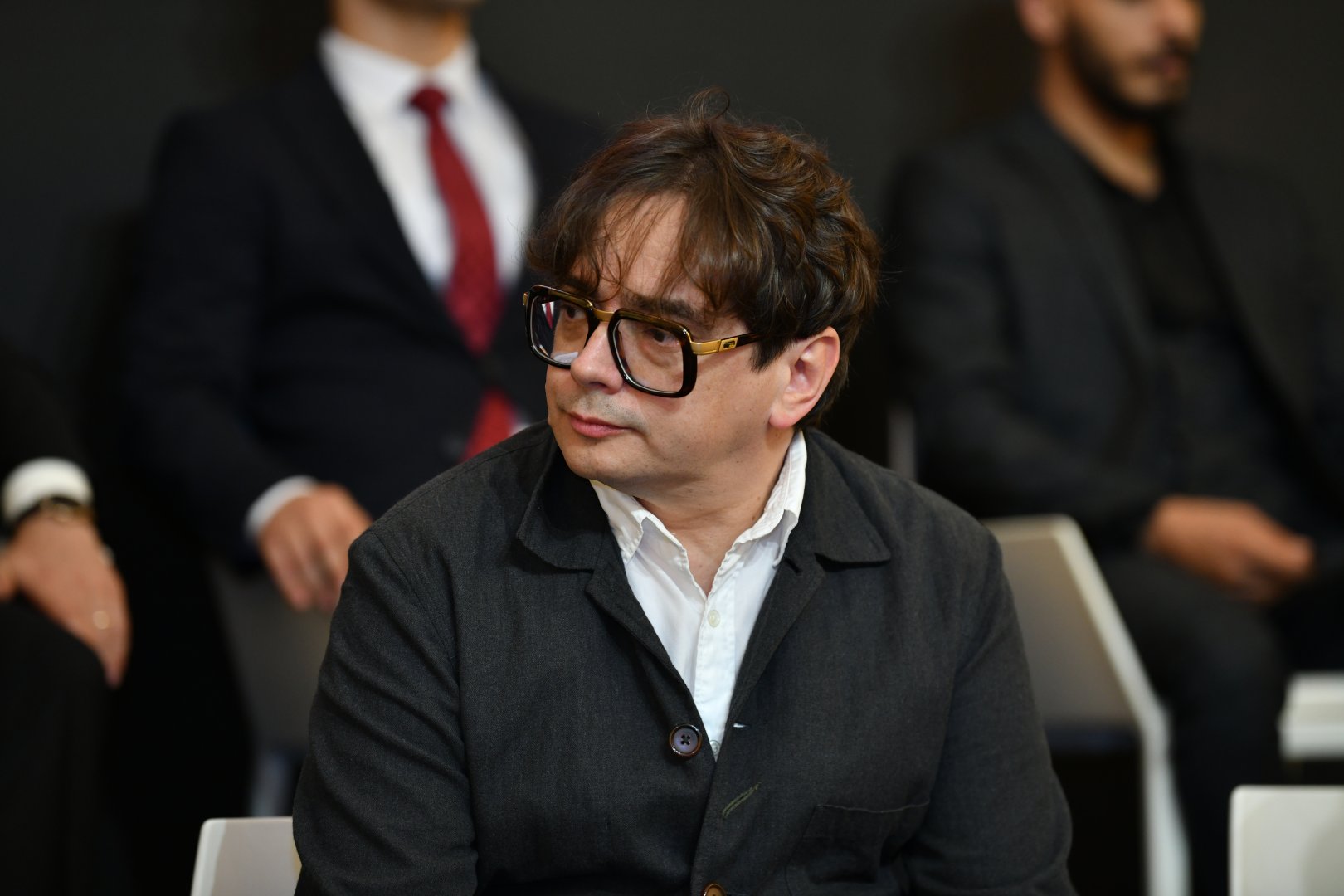 "44" filminin yaradıcı heyətinin brifinqi keçirilib (FOTO/VİDEO)