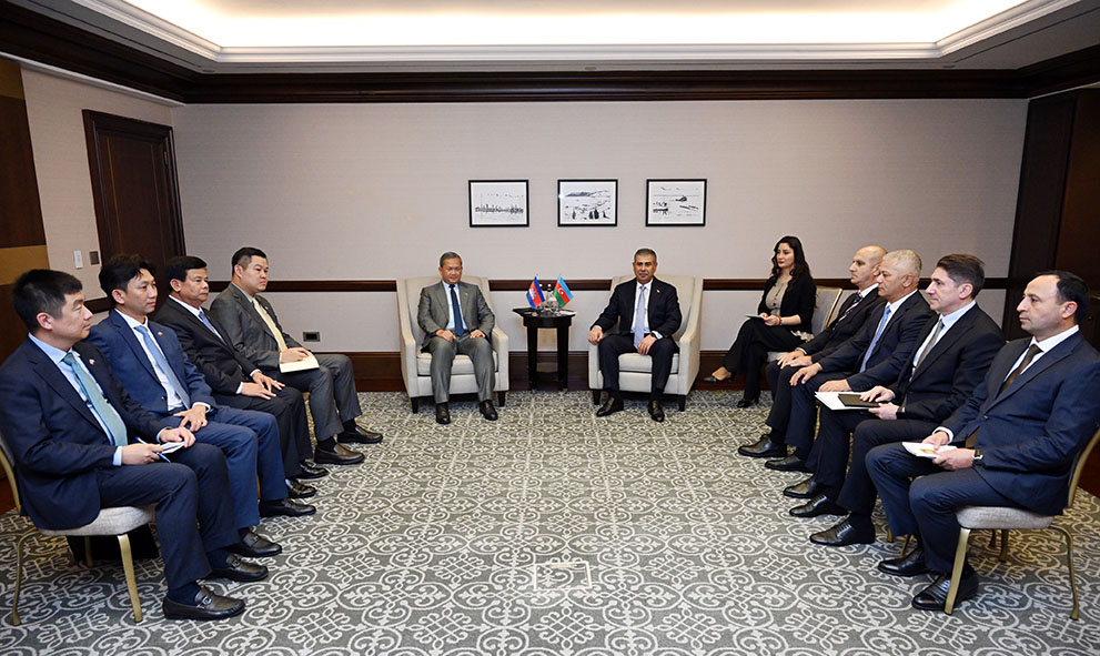 Azərbaycan ilə Kamboca arasında hərbi sahədə əməkdaşlığın perspektivləri müzakirə olunub (FOTO)
