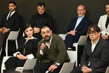 "44" filminin yaradıcı heyətinin brifinqi keçirilib (FOTO/VİDEO)