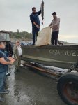 Xəzərdə qadağan olunmuş balıqları ovlayan şəxslər 5 min manat cərimələnib (FOTO)