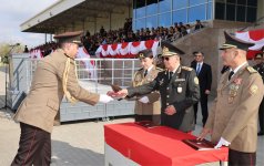 FHN-in Akademiyasında gənc kursantların hərbi andiçmə və məzunların buraxılış mərasimi keçirilib (FOTO/VİDEO)