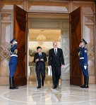 Prezident İlham Əliyevin adından Laos Prezidentinin şərəfinə rəsmi nahar verilib (FOTO)