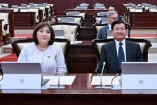 Sahibə Qafarova Laos Prezidenti ilə parlamentlərarası əlaqələri müzakirə edib (FOTO)