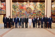 Sahibə Qafarova Laos Prezidenti ilə parlamentlərarası əlaqələri müzakirə edib (FOTO)