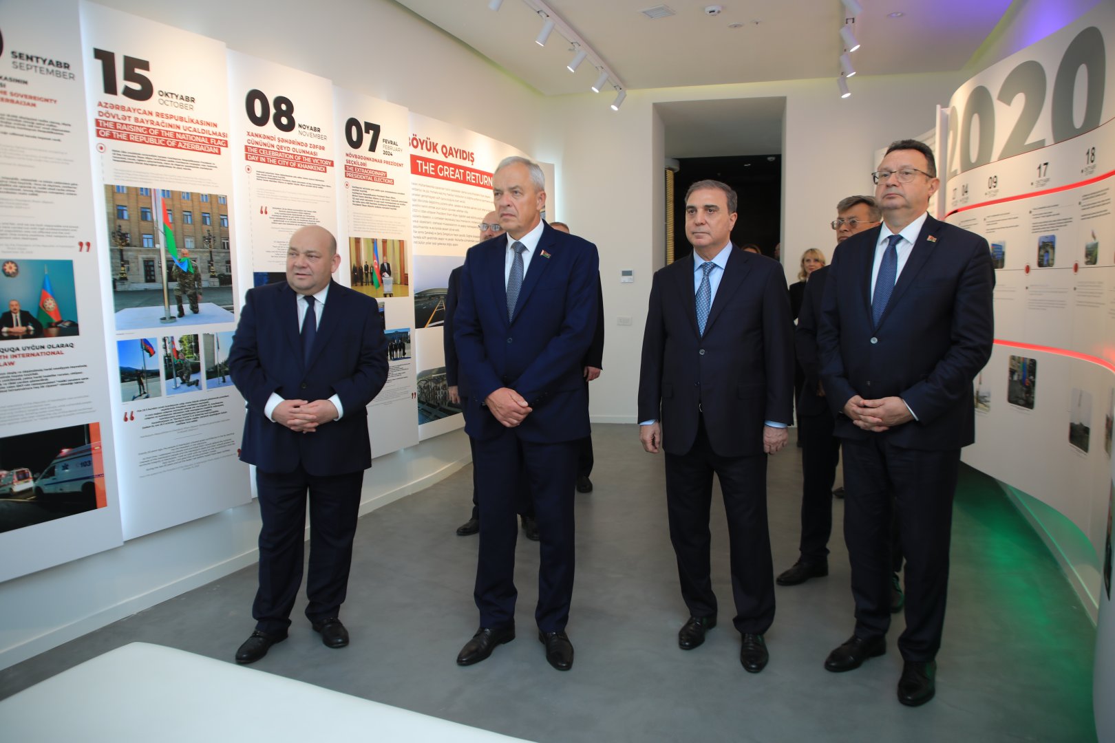 Belaruslu nümayəndələr Gəncə Avtomobil Zavodunda istehsal prosesi ilə tanış olublar (FOTO)