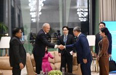 Prezident İlham Əliyevin adından AQEM-in 7-ci Zirvə Görüşünün iştirakçılarının şərəfinə şam yeməyi verilib (FOTO/VİDEO)