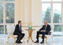 Prezident İlham Əliyevin İsrail Prezidenti ilə görüşü olub (FOTO/VİDEO)