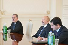 Prezident İlham Əliyev Şri-Lankanın xarici işlər, xarici məşğulluq və turizm nazirini qəbul edib (FOTO/VİDEO)