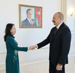 Prezident İlham Əliyev və Birinci xanım Mehriban Əliyeva Vyetnamın Vitse-prezidenti ilə görüşüblər (FOTO/VİDEO)
