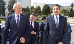 Belarus Milli Assambleyasının Nümayəndələr Palatasının sədri Xankəndiyə səfər edib (FOTO)