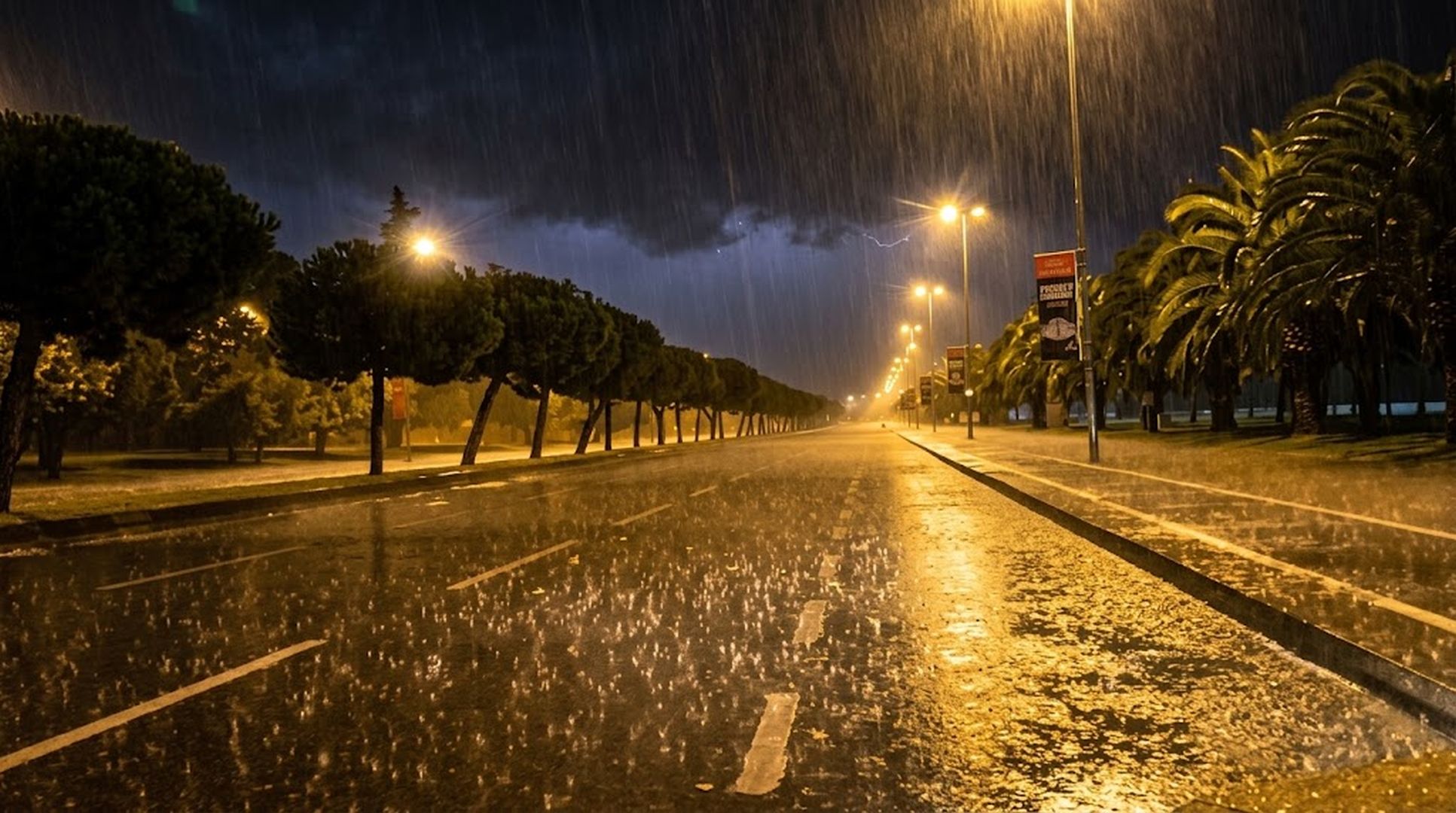 İstanbulda güclü leysan: Yollar su altında qalıb, məktəblərdə əyani təhsil dayandırılıb xəbəri üçün şəkil