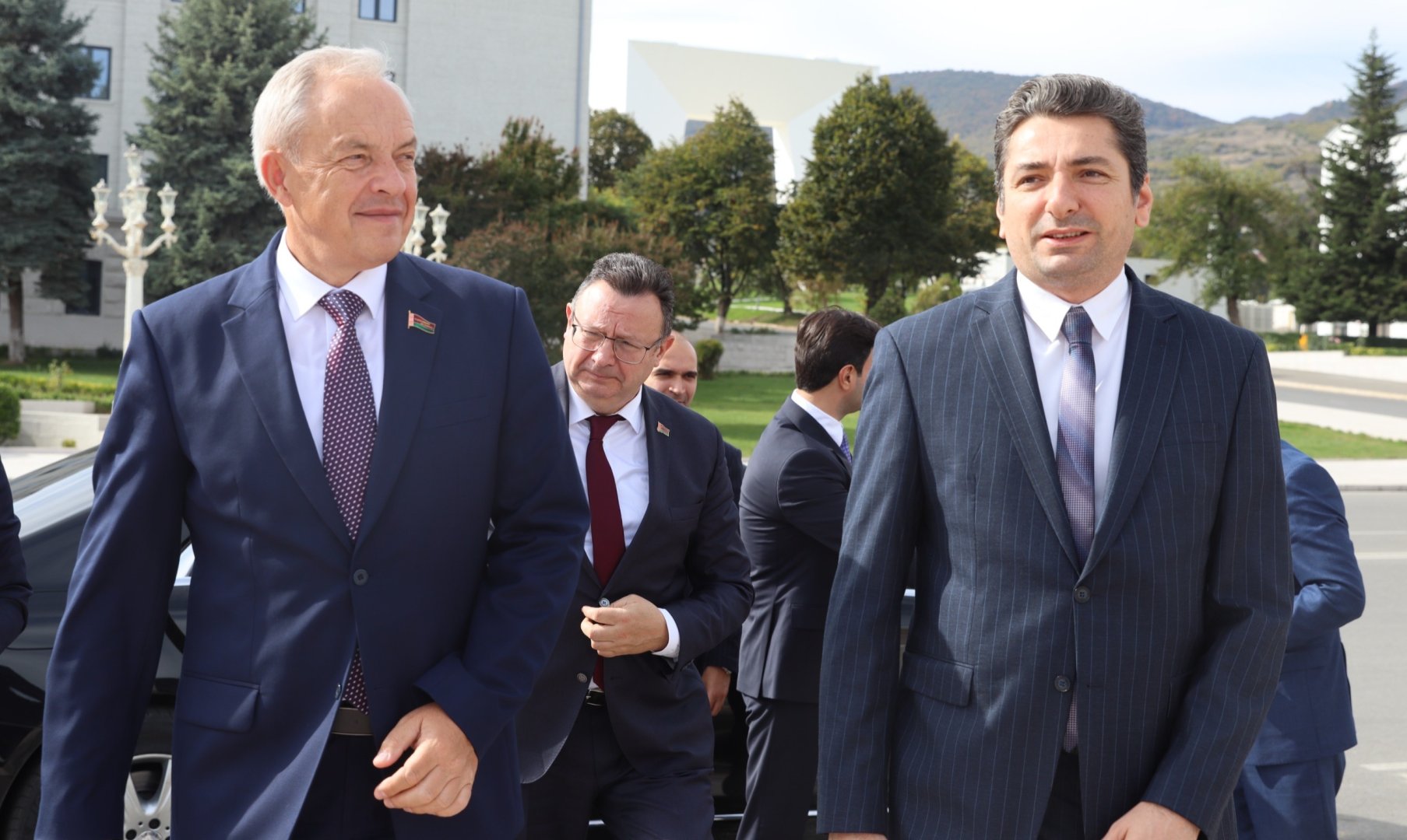 Belarus Milli Assambleyasının Nümayəndələr Palatasının sədri Xankəndiyə səfər edib (FOTO)