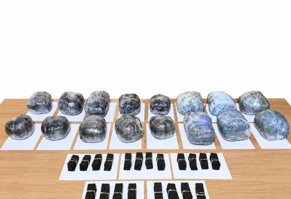 Azərbaycana 16 kiloqramdan çox narkotikin keçirilməsinin qarşısı alınıb