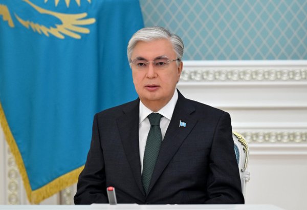 Azərbaycan bu missiyanı irəli çəkməkdə ləyaqətlə iş görür - Tokayev