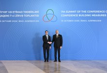 Prezident İlham Əliyev AQEM-in 7-ci Zirvə Toplantısında çıxış edib (FOTO)