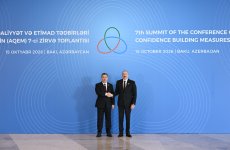 Prezident İlham Əliyev AQEM-in 7-ci Zirvə Toplantısında çıxış edib (FOTO)