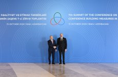 Prezident İlham Əliyev AQEM-in 7-ci Zirvə Toplantısında çıxış edib (FOTO)