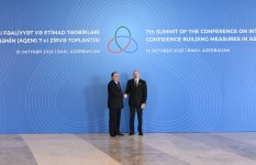 Prezident İlham Əliyev AQEM-in 7-ci Zirvə Toplantısında çıxış edib (FOTO)