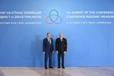 Prezident İlham Əliyev AQEM-in 7-ci Zirvə Toplantısında çıxış edib (FOTO)