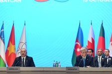 Prezident İlham Əliyev AQEM-in 7-ci Zirvə Toplantısında çıxış edib (FOTO)