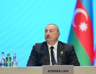Prezident İlham Əliyev AQEM-in 7-ci Zirvə Toplantısında çıxış edib (FOTO)