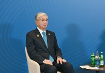 Prezident İlham Əliyev Kasım-Jomart Tokayev ilə görüşüb, Trans-Xəzər Fiber-Optik Kabel Xəttinin açılışını ediblər (FOTO)
