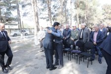 Xaçmaz Rayon İcra Hakimiyyətinin başçısı Elnur Rzayev Yalama kəndində vətəndaşların müraciət və təkliflərini dinləyib (FOTO)