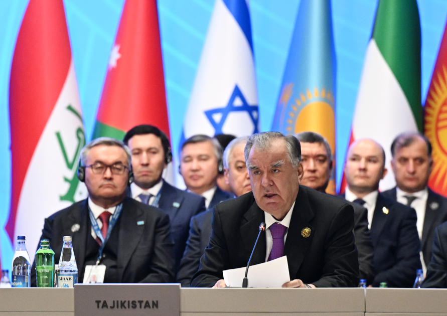 Prezident İlham Əliyev AQEM-in 7-ci Zirvə Toplantısında çıxış edib (FOTO)