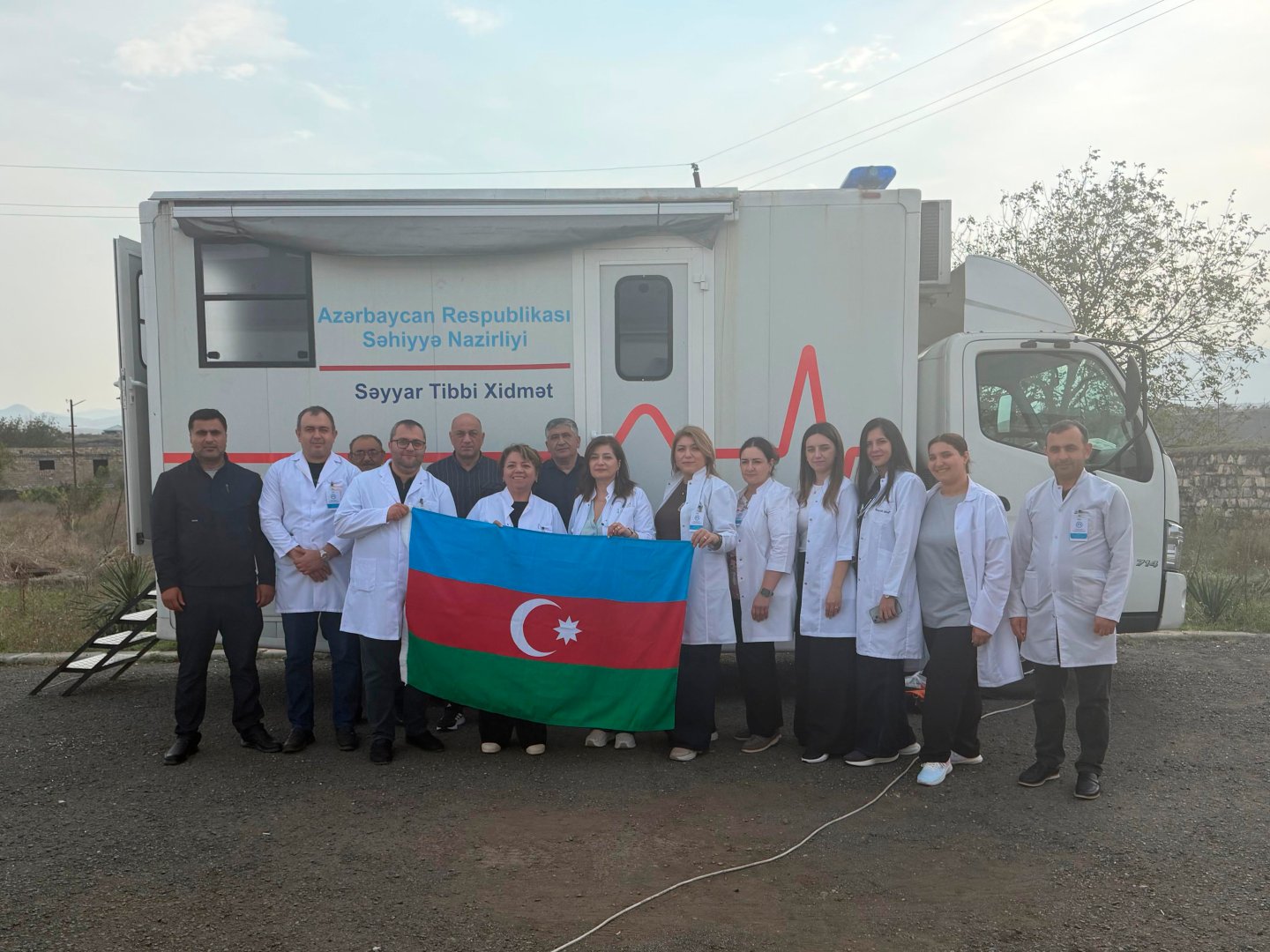 Səhiyyə Nazirliyinin mobil klinikası Xocalıda “Böyük Qayıdış” Proqramı çərçivəsində tibbi xidmət göstərib (FOTO)