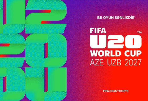 FIFA 2027-ci ildə keçiriləcək U-20 dünya çempionatının rəsmi brendini təqdim edib