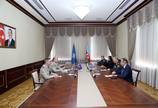 Azərbaycan və NATO arasında hərbi təhsil sahəsində əməkdaşlığın inkişafı müzakirə olunub (FOTO)