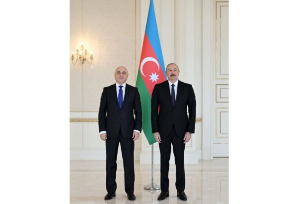Prezident İlham Əliyev Gürcüstanın ölkəmizdə yeni təyin olunmuş səfirini qəbul edib (FOTO/VİDEO)