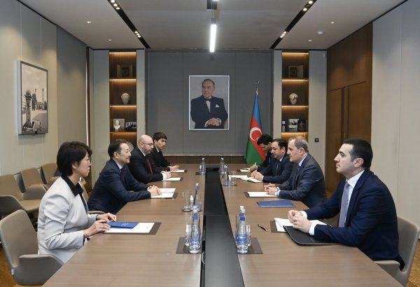 Ceyhun Bayramov AQEM-in Baş katibi ilə Azərbaycanın sədrliyinin nəticələrini müzakirə edib (FOTO)