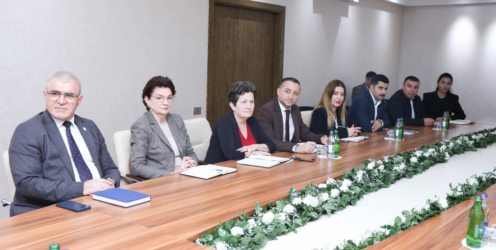 Səmərqənd Dövlət Texniki Universitetinin 14 nəfərlik professor-müəllim heyəti AzMİU-da təcrübə keçir (FOTO)