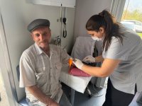 Səhiyyə Nazirliyinin mobil klinikası Xocalıda “Böyük Qayıdış” Proqramı çərçivəsində tibbi xidmət göstərib (FOTO)