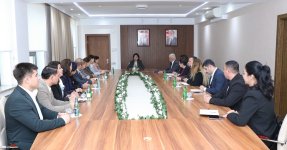 Səmərqənd Dövlət Texniki Universitetinin 14 nəfərlik professor-müəllim heyəti AzMİU-da təcrübə keçir (FOTO)