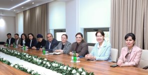Səmərqənd Dövlət Texniki Universitetinin 14 nəfərlik professor-müəllim heyəti AzMİU-da təcrübə keçir (FOTO)