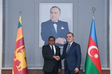 Azərbaycan və Şri-Lanka turizm, təhsil və enerji sahələrində əməkdaşlığı genişləndirməyi müzakirə edib (FOTO)