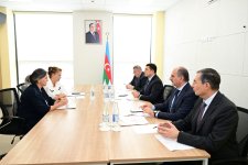 Mədəniyyət naziri Adil Kərimli Füzulidə vətəndaşların müraciətlərini dinləyib (FOTO)