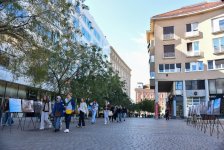 Azərbaycanın mina probleminə dair bu dəfə Xorvatiyada aksiya keçirilib (FOTO)