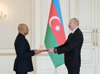 Prezident İlham Əliyev Hindistanın ölkəmizdə yeni təyin olunmuş səfirini qəbul edib (FOTO/VİDEO)